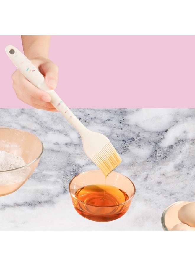 Silicone Pastry Basting Brush – Food-Grade BPA-Free, Heat Resistant up to 660°F/315°C – Multi-Purpose Cooking Brush for Baking, BBQ, Grilling, Sauces, Butter, Cake & Bread – Ergonomic, Durable, and Dishwasher Safe - Image 3